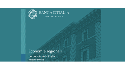 Pubblicato il “Rapporto annuale sull’economia della Puglia” da parte di Banca d’Italia