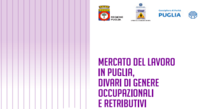 Pubblicato il volume “Mercato del lavoro in Puglia. Divari di genere occupazionali e retributivi”